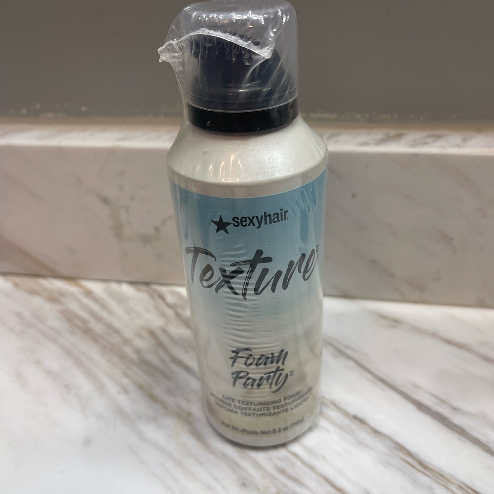Texture Foam Party Hair Mousse - White